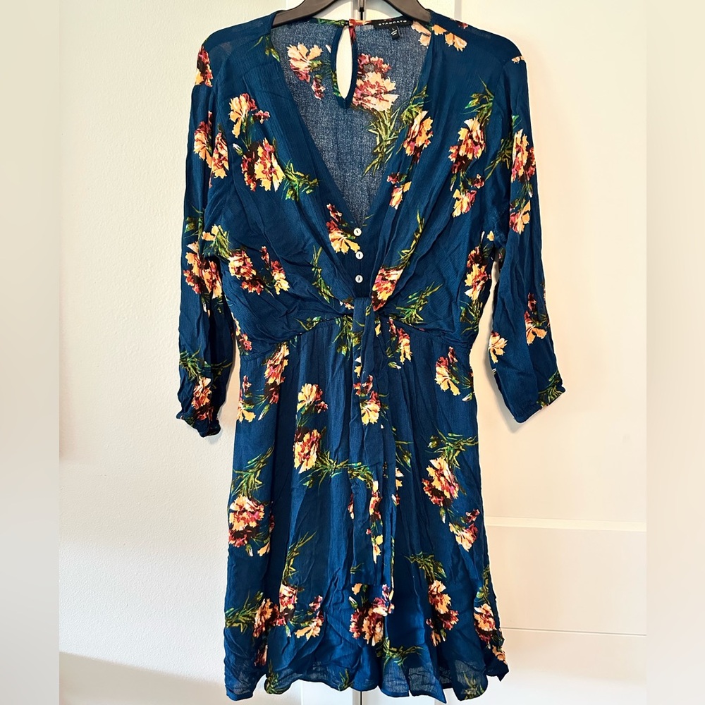 Staccato Blue Floral Dress